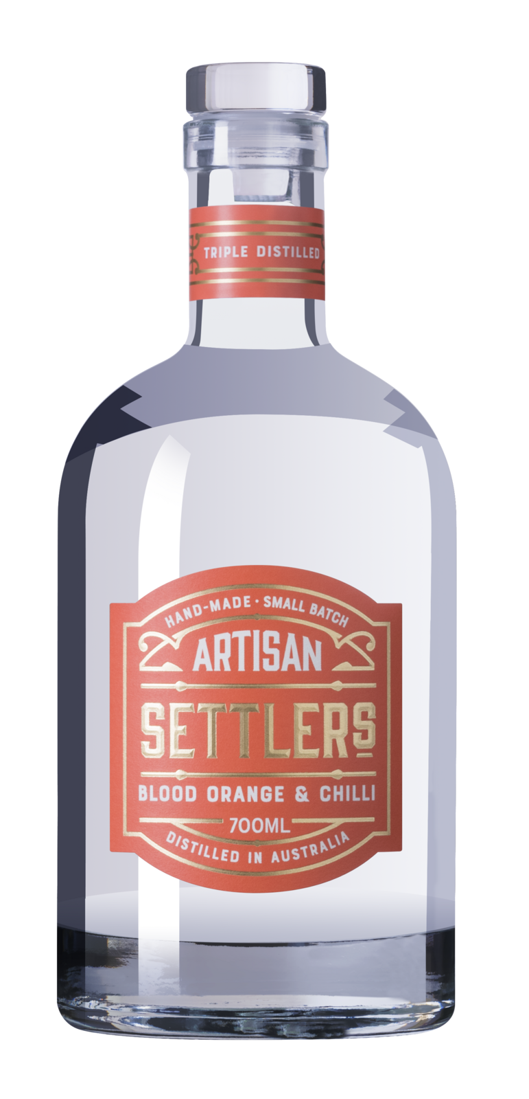 Settlers Spirits Blood Orange & Chilli Gin