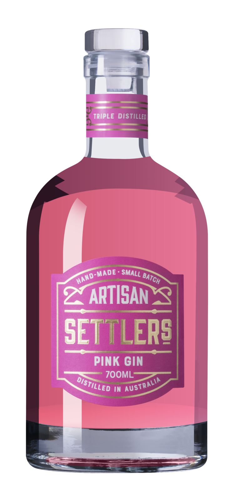Settlers Spirits Pink Gin